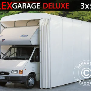 Faltgarage Tunnel (Wohnwagen), 3x5,15x3,6m, Weiß