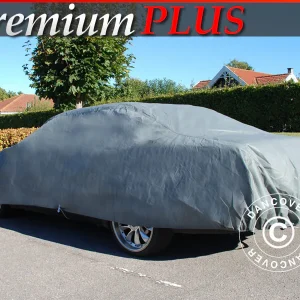 Autoschutzhülle Premium Plus, 4,7x1,66x1,27m, Grau