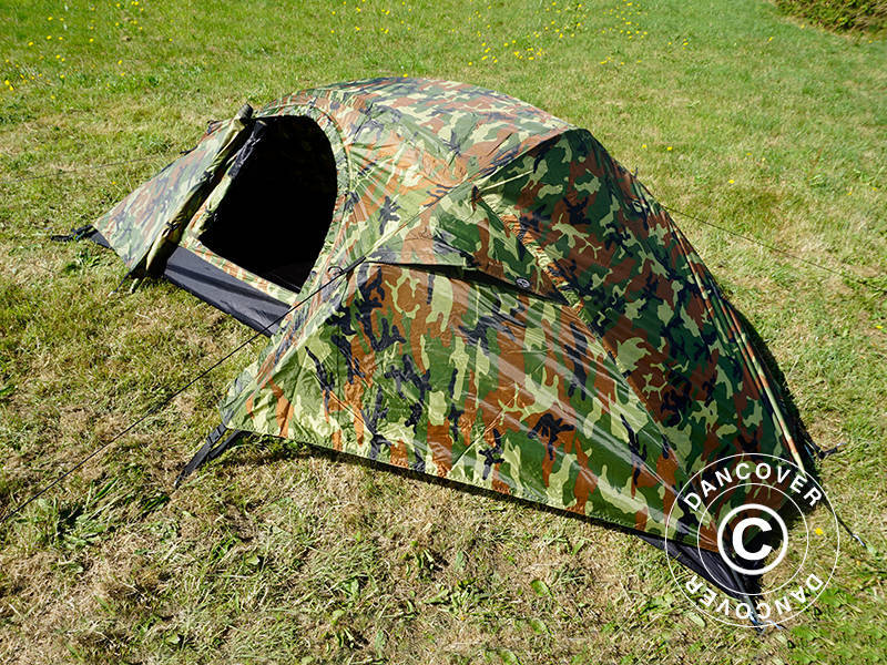 Camouflage-Zelt Woodland RECOM, 1 Person. - Imagen 2