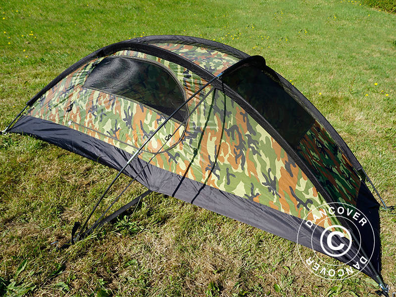 Camouflage-Zelt Woodland RECOM, 1 Person. - Imagen 5