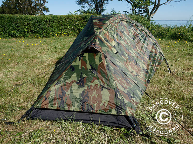 Camouflage-Zelt Woodland RECOM, 1 Person. - Imagen 7