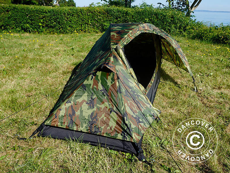 Camouflage-Zelt Woodland RECOM, 1 Person. - Imagen 8