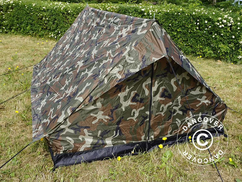 Camouflage-Zelt Woodland MINI PACK, 2 Personen - Imagen 2