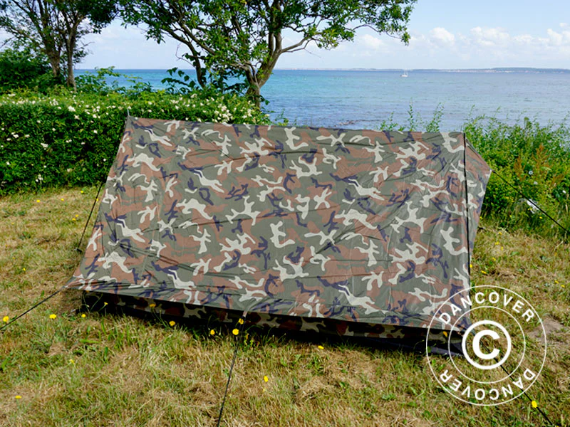Camouflage-Zelt Woodland MINI PACK, 2 Personen - Imagen 5