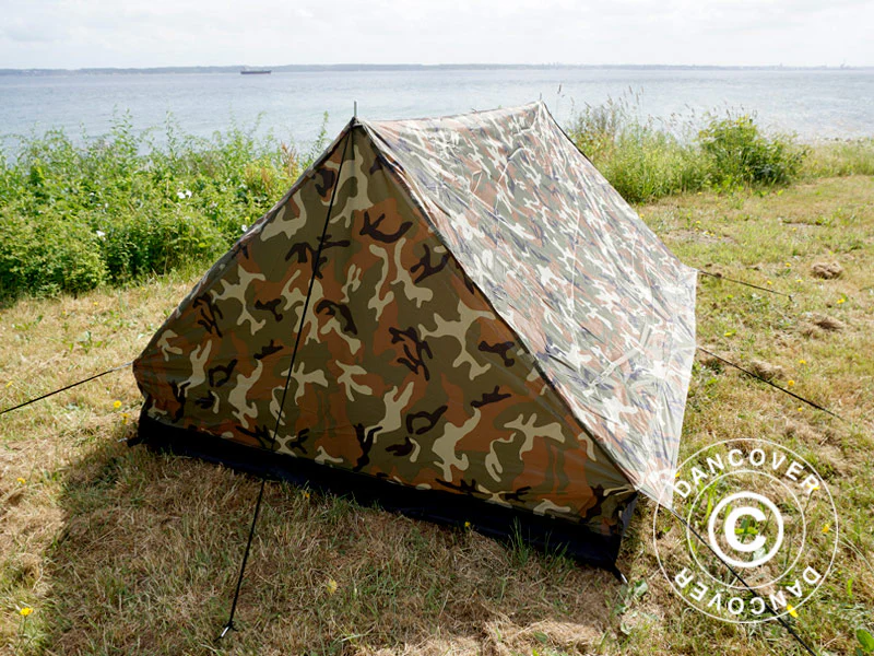 Camouflage-Zelt Woodland MINI PACK, 2 Personen - Imagen 6