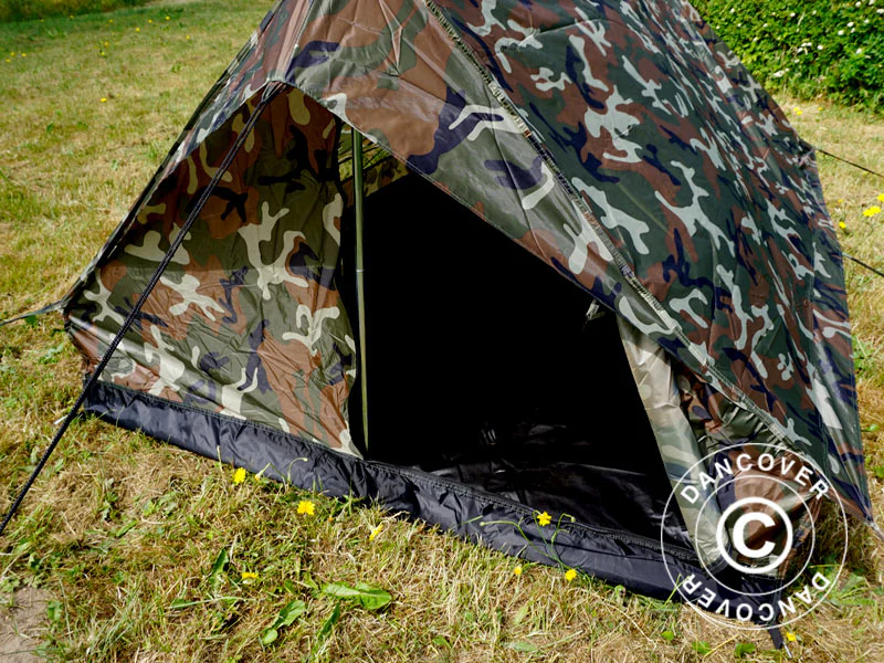 Camouflage-Zelt Woodland MINI PACK, 2 Personen - Imagen 7
