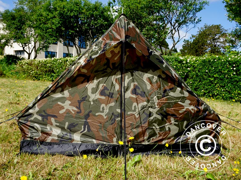 Camouflage-Zelt Woodland MINI PACK, 2 Personen - Imagen 8