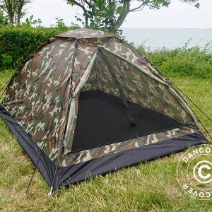 Camouflage-Zelt Woodland IGLU, 2 Personen.