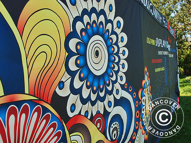 Bedruckte Seitenwand 6m für FleXtents PRO 3x6m - Imagen 7