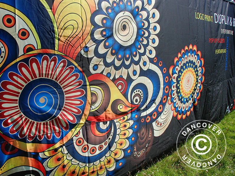 Bedruckte Seitenwand 6m für FleXtents PRO 3x6m - Imagen 9