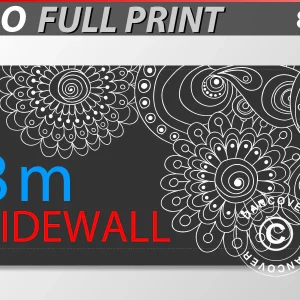 Bedruckte Seitenwand 8m für FleXtents PRO