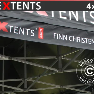 FleXtents®-Faltzelt-Banner mit Aufdruck, 4x0,2m