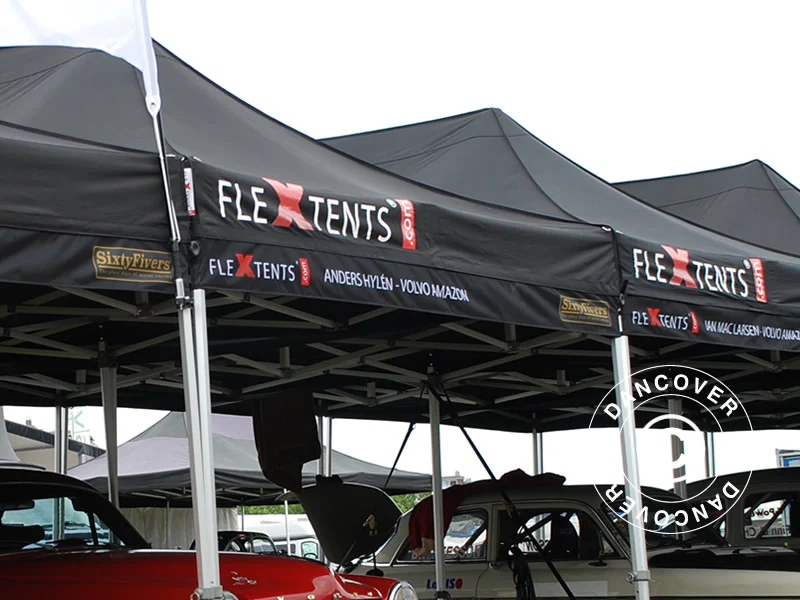 FleXtents®-Faltzelt-Banner mit Aufdruck, 4x0,2m - Imagen 7