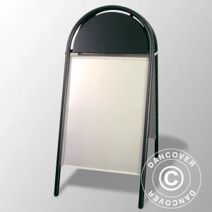 Kundenstopper, 78x163cm, Schwarz