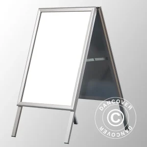 Kundenstopper, 63,6x110cm, Aluminium