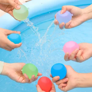 Globos de agua reutilizables de silicona | Juego ecológico para niños