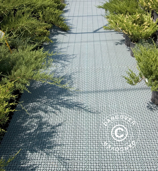 Kunstoffboden, Basic, Multiplate, Grau, 1,23 m² (4 Stk) - Imagen 5