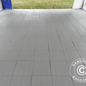 Kunstoffboden, Basic, Piastrella, Grau, 1,44 m² (9 Stk)