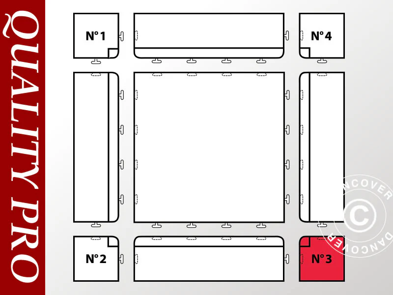 Bodenbelag Eckteil Nr. 3, Anthrazit - Imagen 2