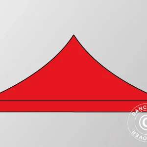 Dachplane für Faltzelt FleXtents 3x3m, Rot