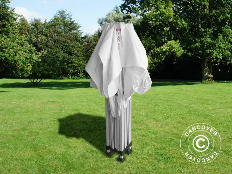 Faltzelt FleXtents PRO "Peaked" 3x3m Weiß - Imagen 7