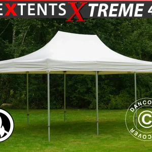 Faltzelt FleXtents Xtreme 50 Heavy Duty 4x6m, Weiß