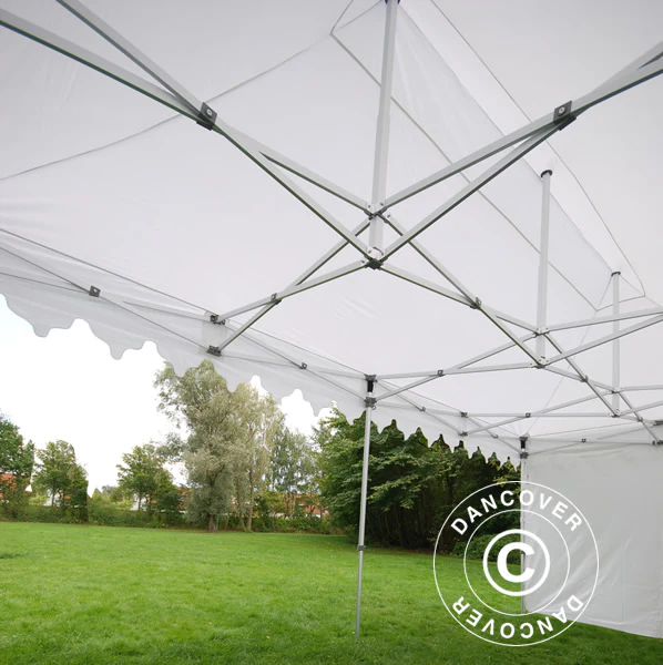 Faltzelt FleXtents PRO "Morocco" 3x6m Weiß, mit 6 Seitenwänden - Imagen 9