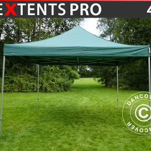 Faltzelt FleXtents PRO 4x4m Grün
