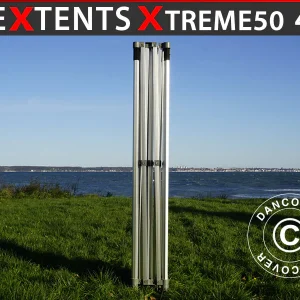 Aluminiumrahmen für Faltzelt FleXtents Xtreme 50 4x8m, 6 Beine, 50mm