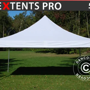Faltzelt FleXtents PRO 5x5m Weiß