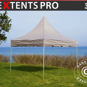 Faltzelt FleXtents PRO Peak Pagoda 3x3m Latte