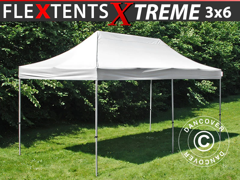 Faltzelt FleXtents Xtreme 60 3x6m Weiß - Imagen 2