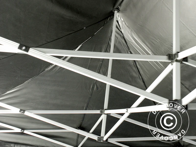 Faltzelt FleXtents Xtreme 60 3x6m Schwarz, mit 6 Seitenwänden - Imagen 7