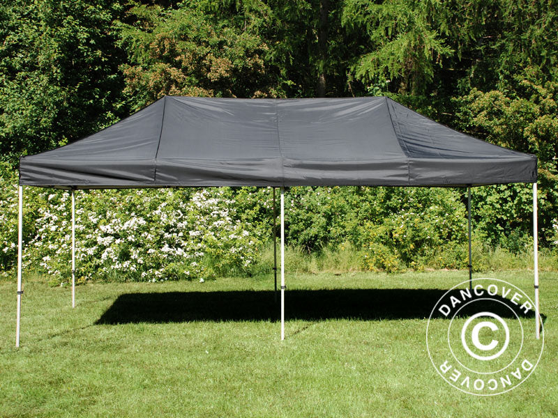 Faltzelt FleXtents Xtreme 60 3x6m Schwarz, mit 6 Seitenwänden - Imagen 8