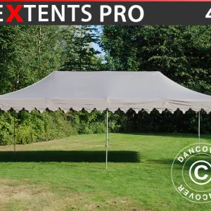 Faltzelt FleXtents PRO "Morocco" 4x8m Latte
