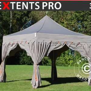 Faltzelt FleXtents PRO "Raj" 3x3m Latte/Orange