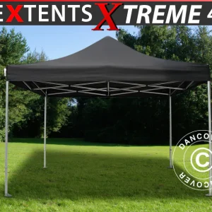 Faltzelt FleXtents Xtreme 60 4x4m Schwarz