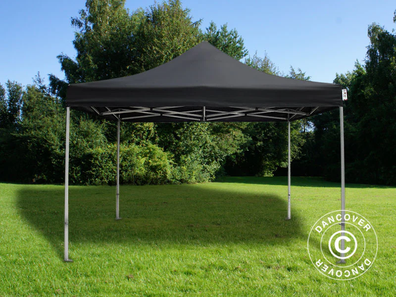 Faltzelt FleXtents Xtreme 60 4x4m Schwarz, mit 4 Seitenwänden - Imagen 9