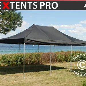 Faltzelt FleXtents PRO 4x6m Schwarz
