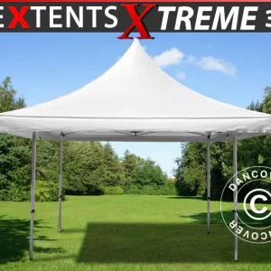 Faltzelt FleXtents Pagoda Xtreme 50 3x3m / (4x4m) Weiß