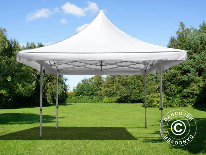 Faltzelt FleXtents Pagoda Xtreme 50 3x3m / (4x4m) Weiß - Imagen 5