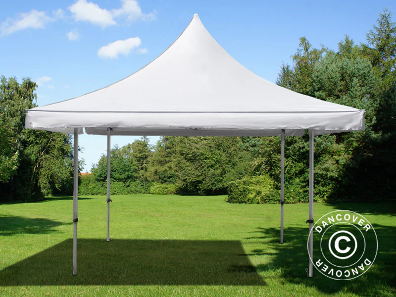 Faltzelt FleXtents Pagoda Xtreme 50 3x3m / (4x4m) Weiß - Imagen 7