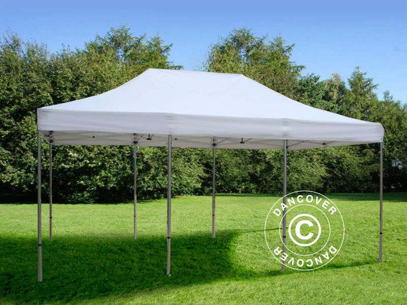 Faltzelt FleXtents Xtreme 50 4x6m Weiß, mit 8 Seitenwänden - Imagen 7