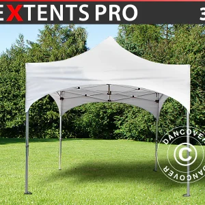 Faltzelt FleXtents PRO "Arched" 3x3m Weiss