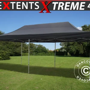 Faltzelt FleXtents Xtreme 60 4x8m Schwarz