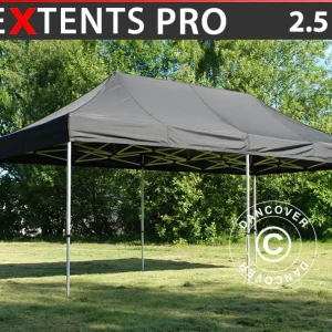 Faltzelt FleXtents PRO 2,5x5m Schwarz