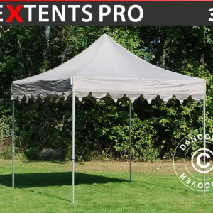 Faltzelt FleXtents PRO "Morocco" 3x3m Latte