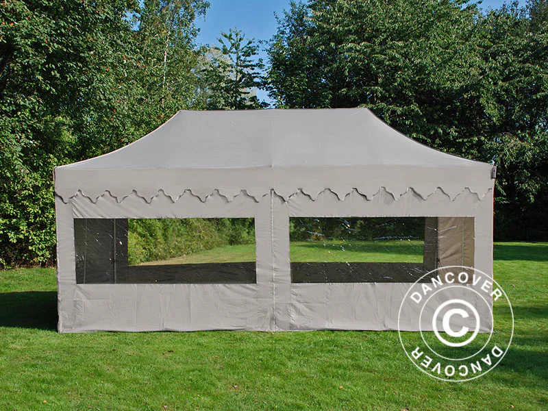 Faltzelt FleXtents PRO "Morocco" 3x6m Latte, mit 6 Seitenwänden - Imagen 3