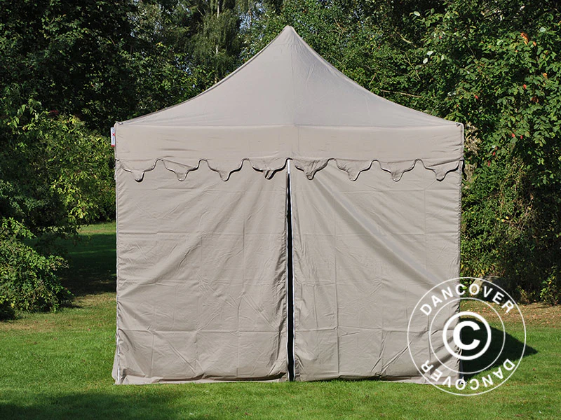 Faltzelt FleXtents PRO "Morocco" 3x6m Latte, mit 6 Seitenwänden - Imagen 6
