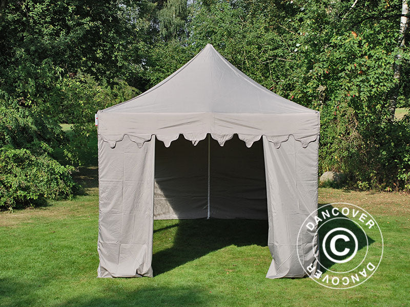 Faltzelt FleXtents PRO "Morocco" 3x6m Latte, mit 6 Seitenwänden - Imagen 8
